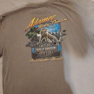 Harley-Davidson Brown Graphic Tee